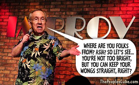 Who is your favorite comedian? Harry Reid takes a shot at Wong, steps on Wang