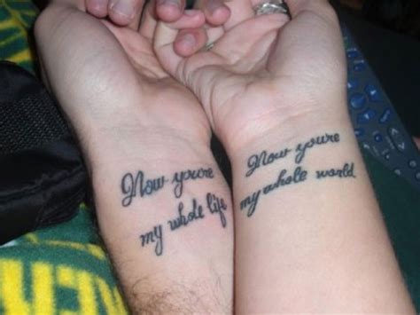 Ask us a question about this song. Couple Tattoos for Music Lovers - Brand New | Guff