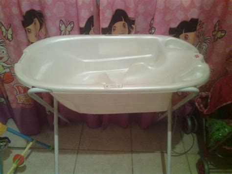 Be very gentle as you bathe your baby or they might slip. Baths - CHELINO Baby Bath and Stand with Water outlet tube ...