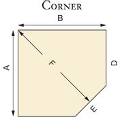 These hearth pads are also available in different designs to suit the décor of your room. Corner Hearth Pad Diagram | Hearth pad, Corner wood stove ...
