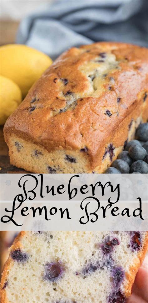 The oil and sour cream help keep this bread incredibly moist, even after a few days. Blueberry Lemon Bread | Recipe | Lemon blueberry bread ...