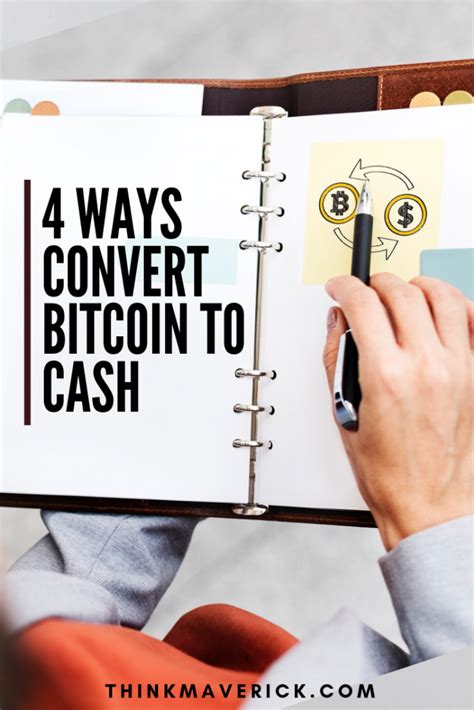 Using a bitcoin atm to cash out seems to be the easiest way to go about it because most bitcoin atms have really lax verification procedures for small now you know exactly how to sell bitcoin while maintaining your privacy and anonymity. 4 Best Ways to Convert Bitcoin to Cash - ThinkMaverick - My Personal Journey through ...
