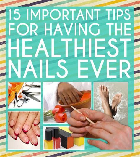 1.2.1 benefits of taking care of your nails at home 1.2.2 preventive tips before starting your nail care routine 15 Important Tips For Having The Healthiest Nails Ever | Healthy nails, Nail care tips, How to ...