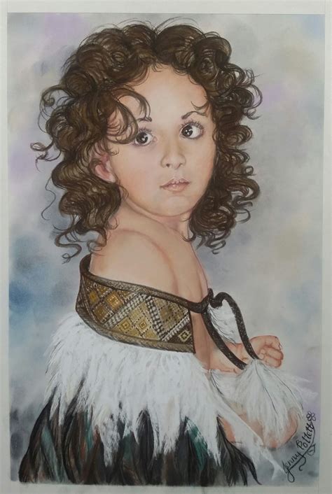 Want to discover art related to huruhuru? "Mokopuna me te Kakahu Huruhuru"; Granddaughter and ...