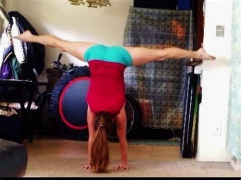 Headstands are one of the easier gymnastics skills that you can learn. Gymnastics Drill For A Press Handstand With Coach Meggin ...