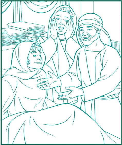 Perfect peter and dorcas coloring page 45 artsybarksy. Pin by Marsha Johnson on Dorcas | Bible coloring pages ...