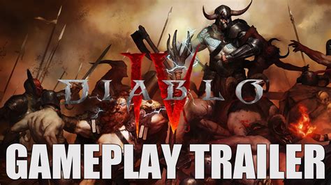 Interview and q&a with dev. Diablo 4 Gameplay Trailer Blizzcon 2019 - YouTube