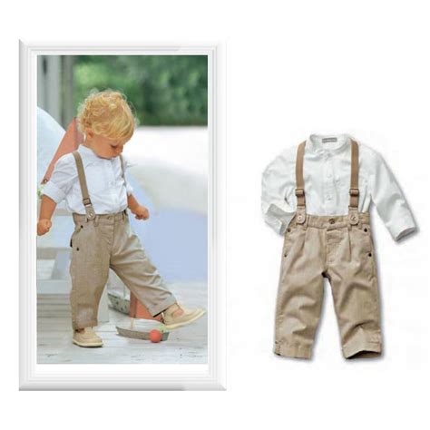 Baby boys baptism christening outfit bowtie romper suspenders pants wedding party tuxedo suit ring bearer clothes set. Retail new 2013 hotsale baby boys clothing set(white shirt ...