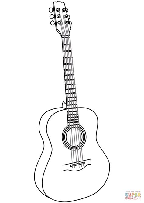 * * * * electric guitar coloring page. Electric Guitar Line Drawing at GetDrawings | Free download