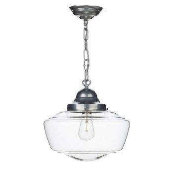 Unused still in box bathroom lights made by quito, 310 mm diameter. David Hunt STO0146 Stowe Pendant Satin Chrome Clear Glass ...