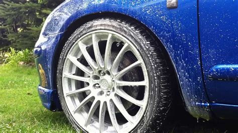 How to clean your wheels and tires !! MG ZR Wheel Cleaning DIY - YouTube
