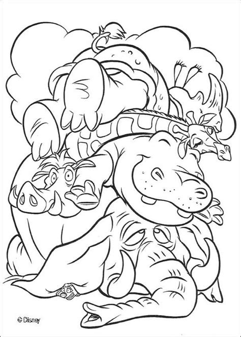 We have compiled for you a large collection of images with different animals. The Lion King coloring pages - Safari Animals | Animal ...