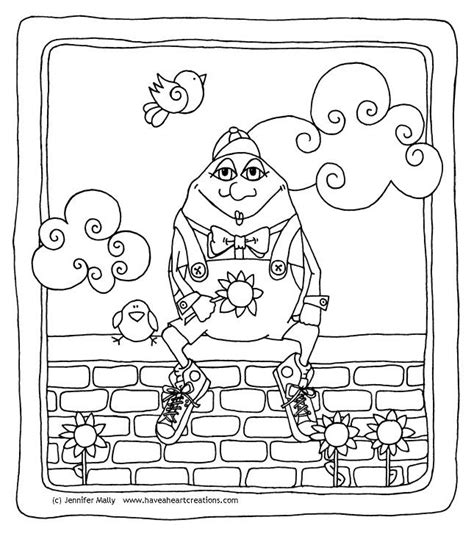 Humpty dumpty free colouring pages. Humpty Dumpty Coloring Pages - Coloring Home