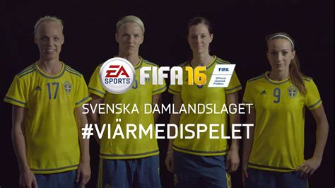 En sida för fans av fans till svenska damlandslaget. FIFA 16 - Svenska damlandslaget är med i spelet - YouTube