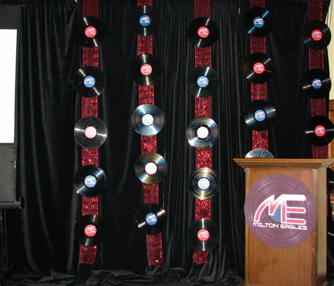 This texas themed restaurant is in the cellars of a building in the middle of town. American Bandstand Themed Decor - By The Party Girl Events ...