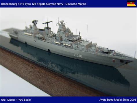 Compared to ships built before 1939, the c2s were remarkable for their speed and fuel economy. The Ship Model Forum • View topic - FGS Brandenburg F215 Type F123 Frigate, NNT Modell 1/700