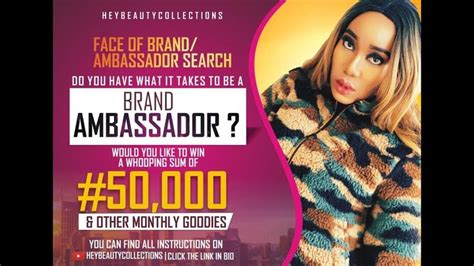 Fashion | on 2nd sep 2020. BRAND AMBASSADOR SEARCH I FACE OF THE BRAND I AMBASSADOR ...