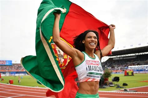 Runner who won the gold medal for the triple jump at the 2016 european athletics championships in amsterdam, netherlands. Treinos Olímpicos: Patrícia Mamona