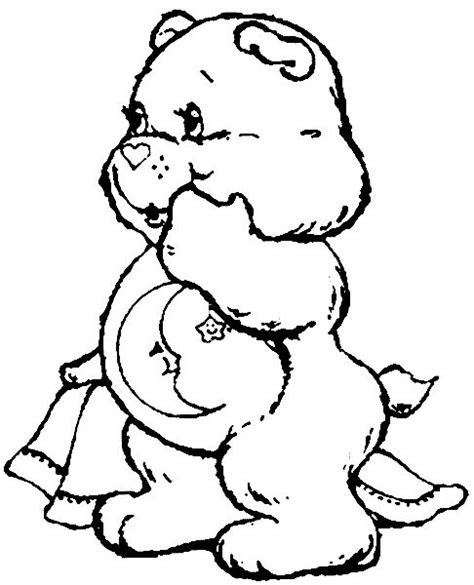 Coloring pages care bears fun bear books cute. 17 Best images about Care Bear | Bedtime Bear 4 on ...