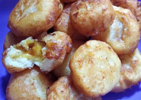 Resep roti goreng isi abon. Terigu Goreng Gula Merah : Resep Pisang goreng kipas, saos ...