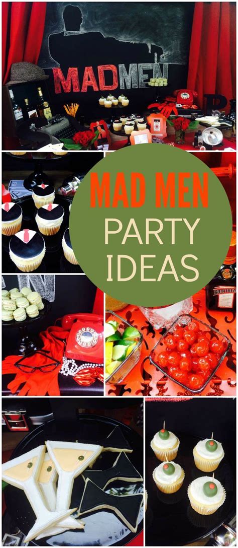 After our 80s dinner party clare & i joined our pals jules & tom at their pad in leeds for a mad men themed 1950s dinner party. Med Men / Cocktail "Mad Men Cocktail Party" | Mad men ...