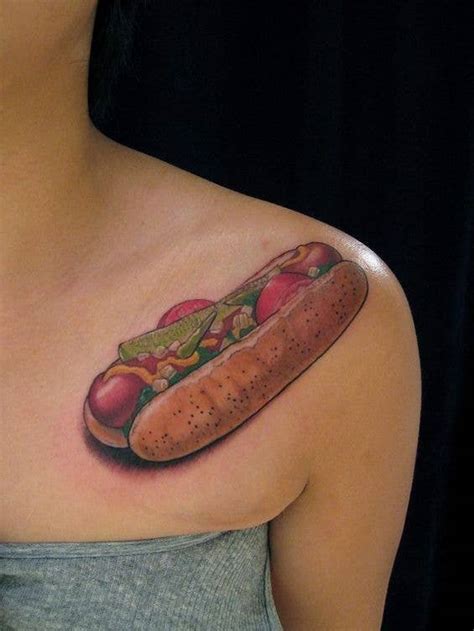 I'm not against face tattoos — i have friends and peers that wear them quite well. 27 Incredible Food Tattoos