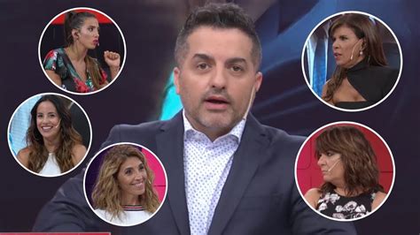 De brito y barassi vs. Ángel de Brito les preguntó a las panelistas cuándo fue su ...