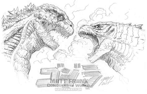 Godzilla 2014 coloring pages are a fun way for kids of all ages to develop creativity focus motor skills and color recognition. Godzillas Face-Off in New Godzilla Resurgence vs. Godzilla ...