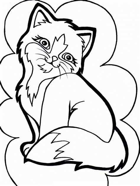 Cats are the most popular pets in the world after the fishes, but before the dogs. Kitten Coloring Pages Downloadable | Educative Printable