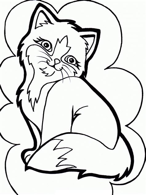 Print kitten coloring pages for free and color our kitten coloring! Kitten Coloring Pages Downloadable | Educative Printable