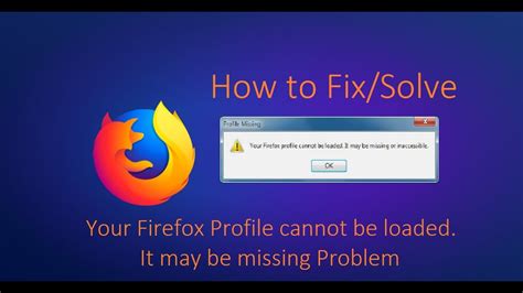 User profile cannot be loaded. when you log on to vista or windows 7 using a temporary. How to Fix/Solve Your Firefox profile cannot be loaded. It ...