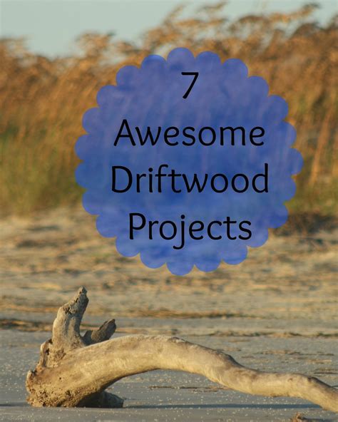 These driftwood craft ideas also don't require many materials so now grab yourself a glass of wine. 7 Awesome Driftwood Projects
