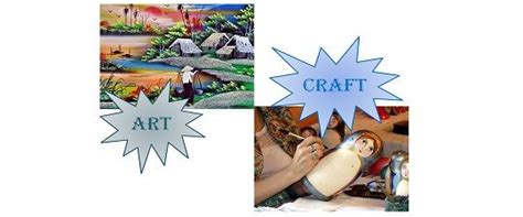 Difference Between Art and Craft (with Comparison Chart ...