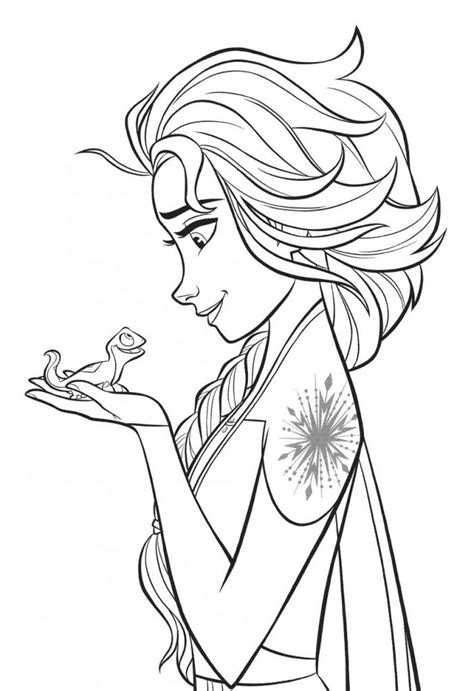 Elsa'nın yüzünü dilediğin gibi boya, makyaj yap ve süsle. Frozen Elsa Boyama Sayfaları - Kadın Sanat, etamin ...