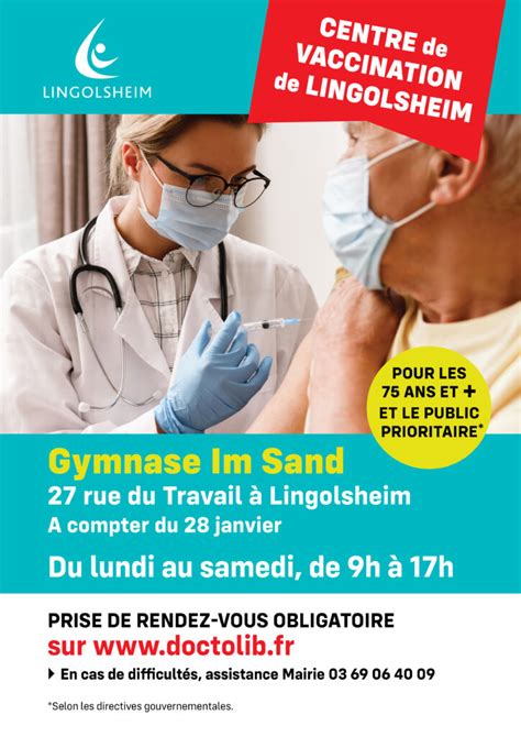 If you've already booked a vaccination appointment through a gp or local nhs service, you do not need to book again using this service. Le Centre de vaccination de Lingolsheim - Lingolsheim