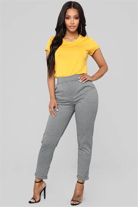 Black and white sweater white shirt black pants black and white sweater white shirt black pantsvia. Purely Business Plaid Pants - Black/White | Black and ...