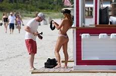 segment valmont filmed marina miami topless she beach naked nudity