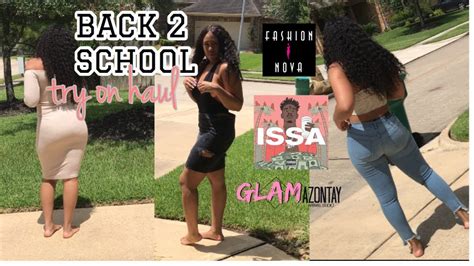 The ftc ruling comes just one week after fashion nova was the. BACK 2 SCHOOL FASHION HAUL | FASHION NOVA, 21SAVAGE ...