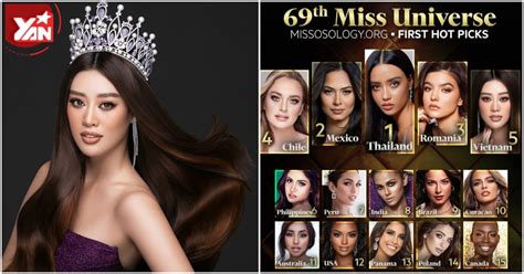 Women representing 74 countries are preparing to compete for the title of miss universe 2021. Hoa hậu Khánh Vân được dự đoán lọt top 5 Miss Universe 2021