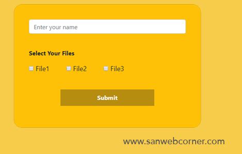 Download selected file in zip format using php form ...