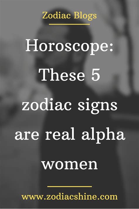 A cancer can range from. Horoscope: These 5 zodiac signs are real alpha women in ...