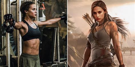 After all, she's got big shoes to fill—hello, angelina jolie played the original badass action hero in the 2001 film. Here's How Alicia Vikander Gained 12 Pounds Of Muscle To ...
