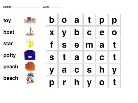 Kindergarten word searches these word searches are made for kindergarten aged children. Printable Puzzles For Kindergarten | Printable Crossword ...