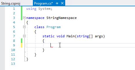 Active 7 years, 7 months ago. Interpolated verbatim string in C# 8 | tabs ↹ over ␣ ␣ ␣ spaces by Jiří {x2} Činčura