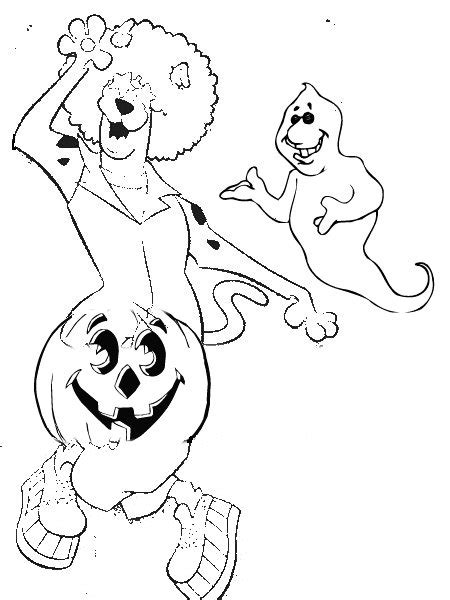 Where can i get scooby doo coloring pages? halloween coloring pages: Scooby Doo Halloween Coloring Pages