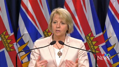 A physical distancing sign is seen during a media tour of the bc teachers' federation sent a letter to provincial health officer dr. B.C. COVID-19 update from Dr. Bonnie Henry begins at 1 p.m. Saturday | CTV News