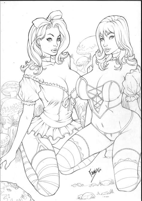 Scott, mctigue, dawn] on amazon.com. Alice Grimm Fairy Tale Coloring Coloring Pages