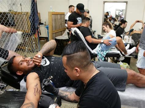 Andrew fifita received medical attention on the field after the match in redcliffe. Cronulla Sharks players get tattoos to commemorate their ...