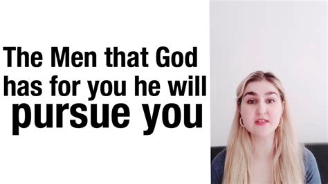 There are thousands of christian singles waiting online to meet their second half. The Men that God has for you he will pursue you ...