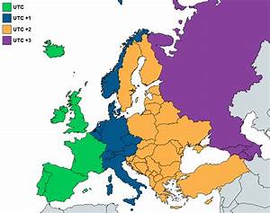 European Time Zones If The Seasonal Changes Are Abolished In 2021